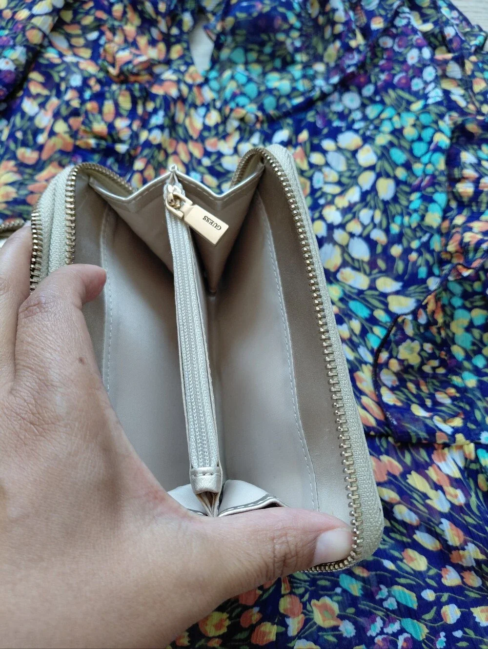 Guess wristlet wallet